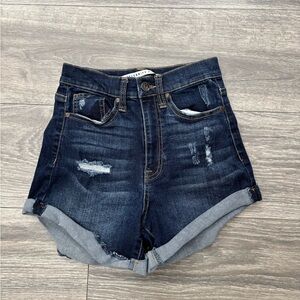 Denim Blue Women's Shorts #70